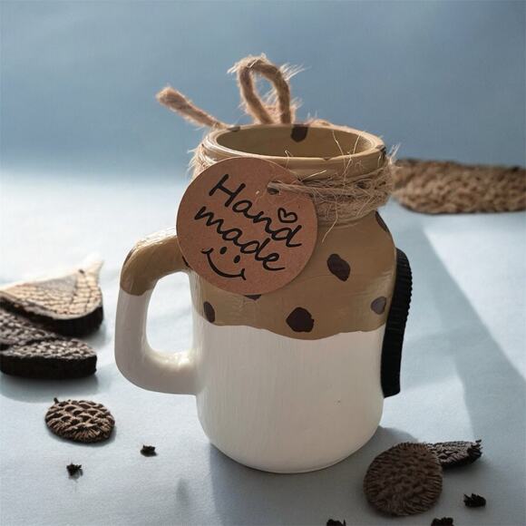 ⤵️🆕 Glass Faux Milk Bottle Decor For Farmhouse Tiered Tray, Farmhouse Decor - Picture 2 of 10